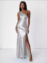 Robe de soirée sexy à paillettes pour femme
